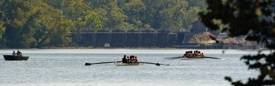 A rowing competition on one of our rivers.
